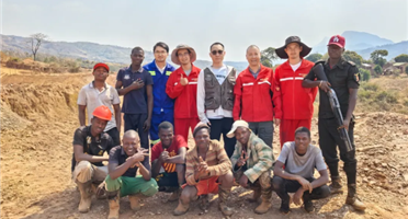 矿勘集团承担的莫桑比克某金矿勘查项目开工