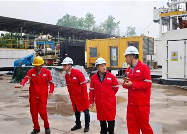 矿勘集团开展重大工程项目“资源1井”安全调研检查