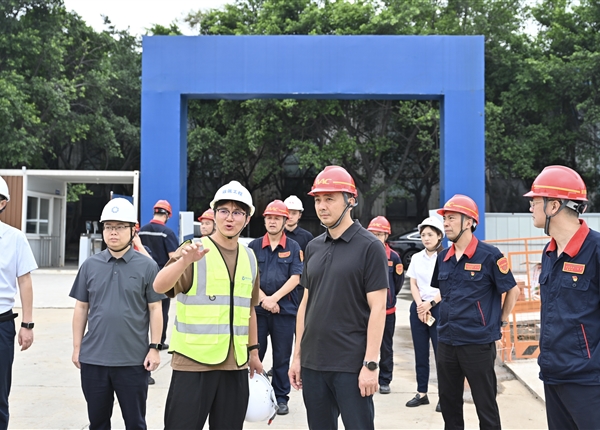 矿勘集团领导赴金核地勘调研
